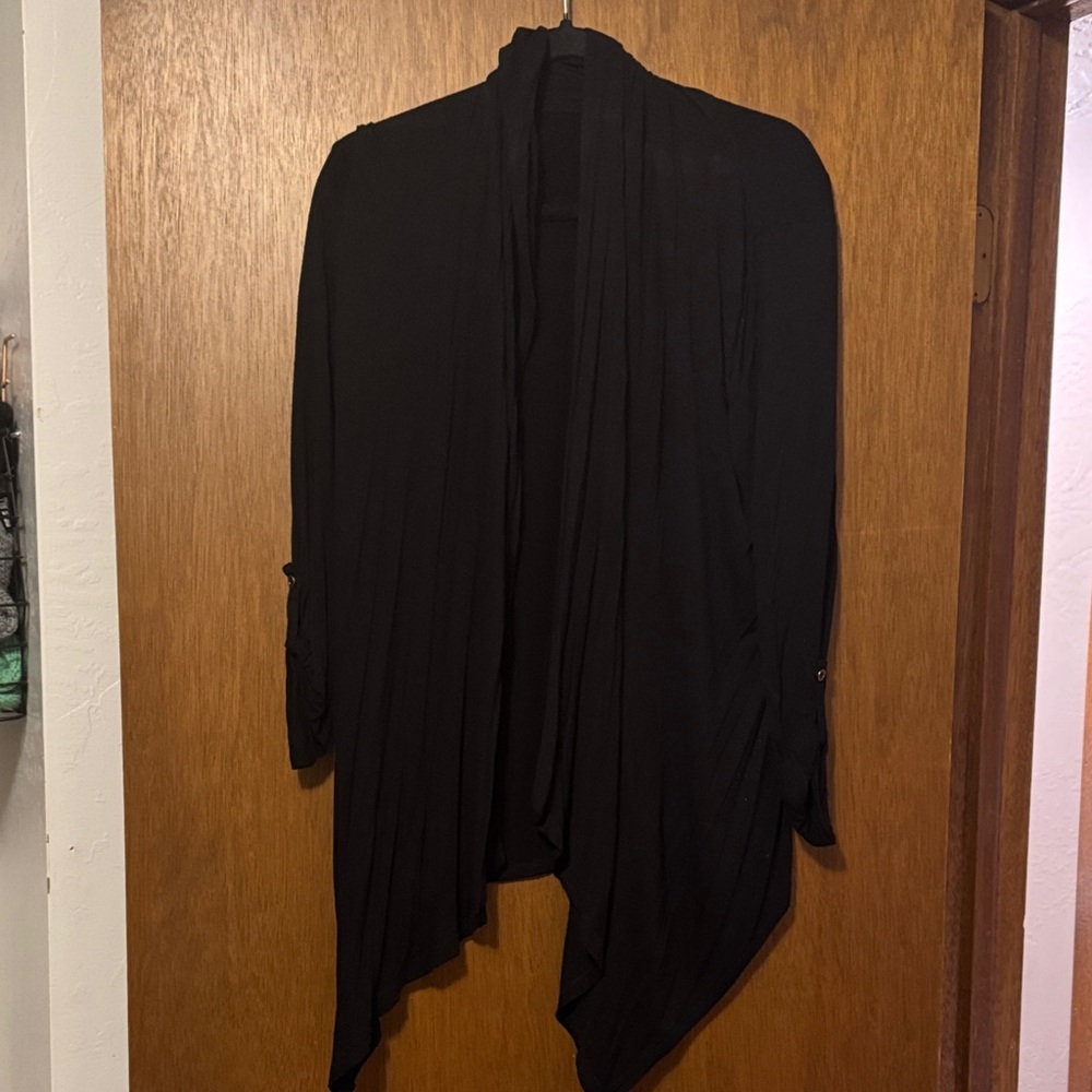 Vanity Elegant Black Women's Cardigan